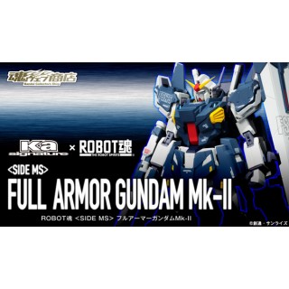 The Robot Spirits (Side MS) Full Armor Gundam Mk II Bandai Collector The Robot Spirits (Side MS) Full Armor Gundam Mk II Bandai Collector