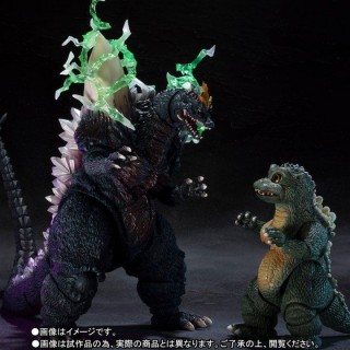 S.H Monster Arts Space Godzilla & Little Godzilla Special Color ver. Bandai Limited S.H Monster Arts Space Godzilla & Little Godzilla Special Color ver. Bandai Limited